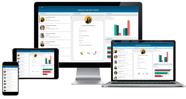Responsive Contact App